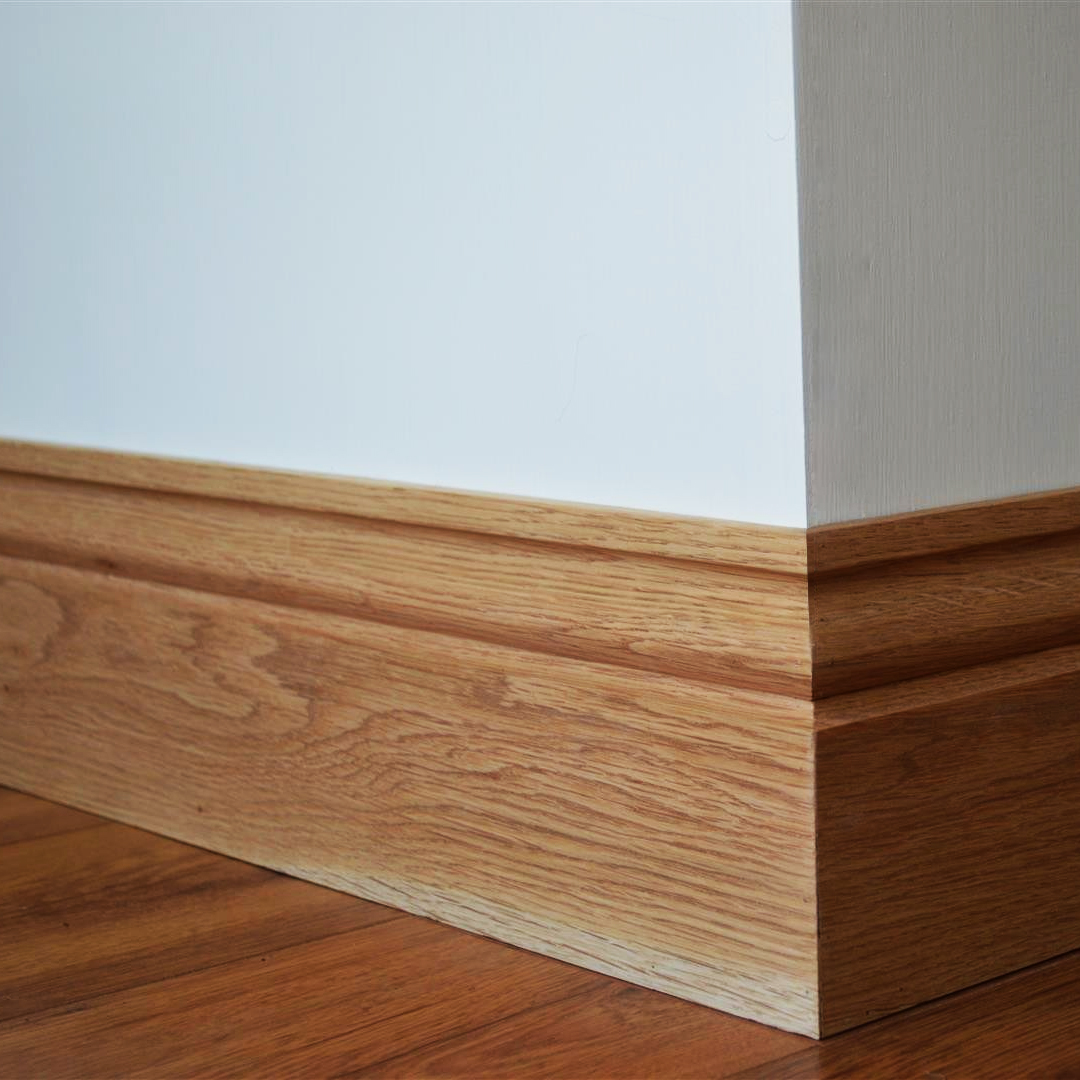 Rodapés com excelente acabamento, você encontra na Aeromadeiras Londrina!