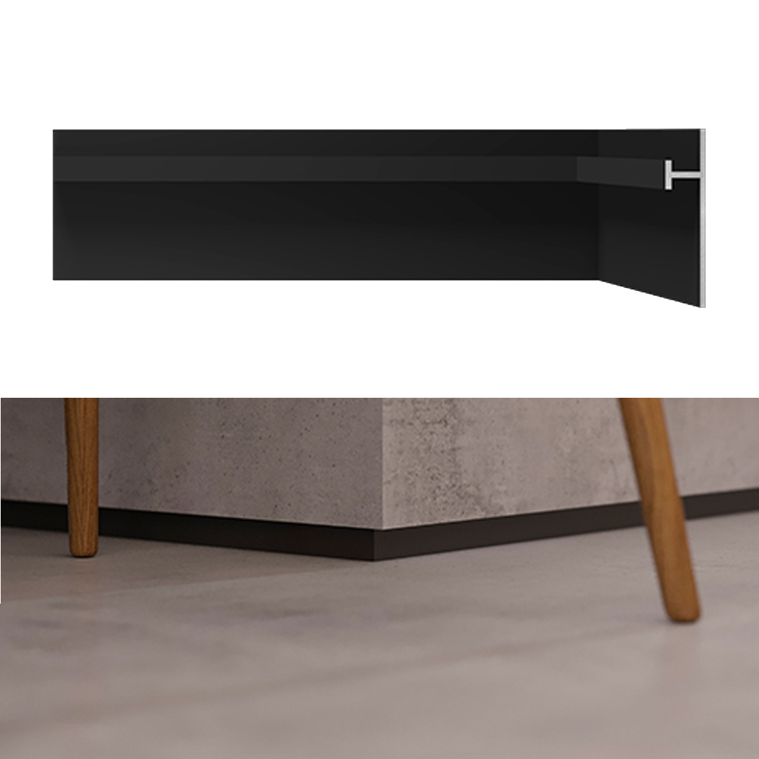 Rodapés com excelente acabamento, você encontra na Aeromadeiras Londrina!