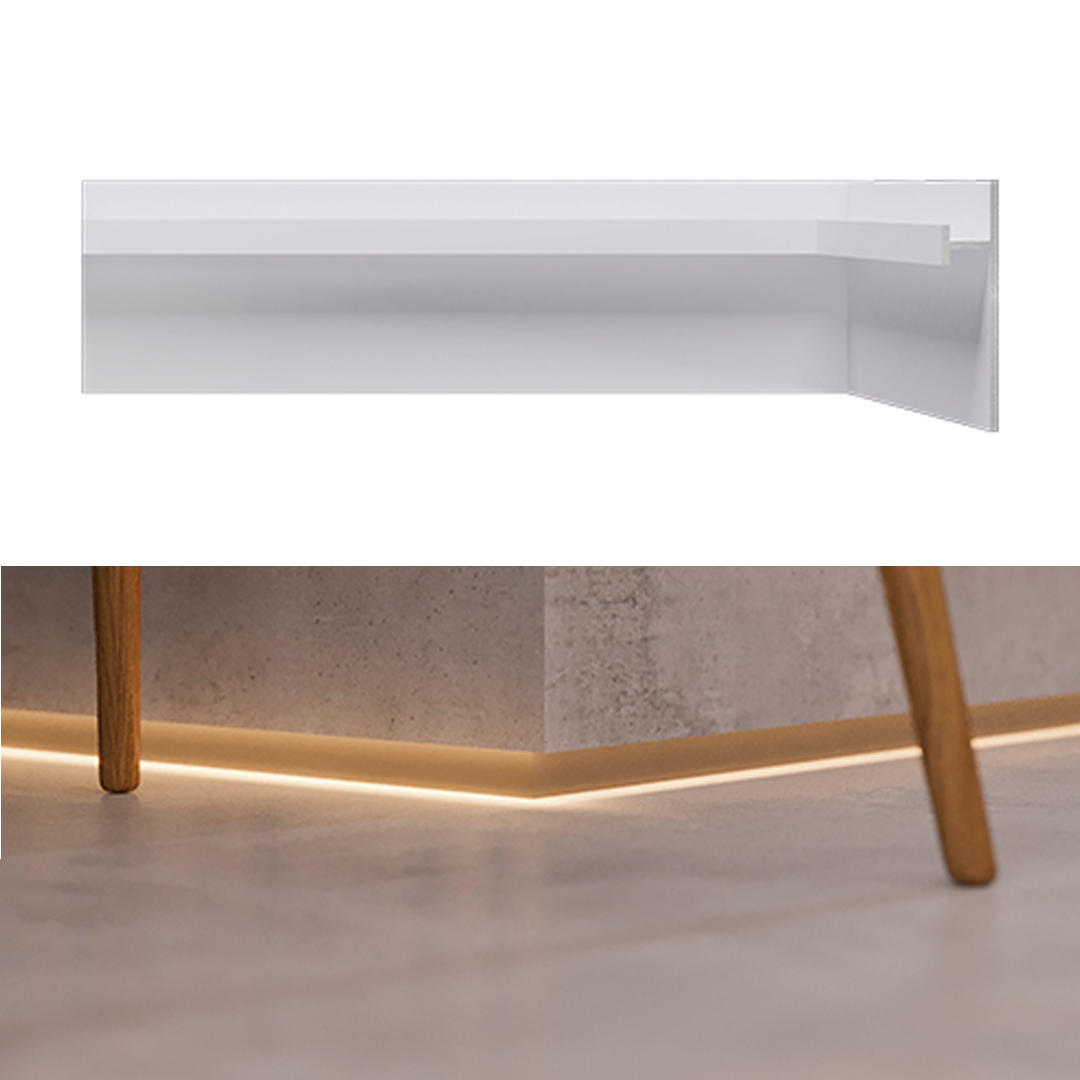 Rodapés com excelente acabamento, você encontra na Aeromadeiras Londrina!